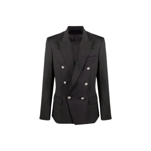 BALMAIN Черные Мужские Деловые Костюмы