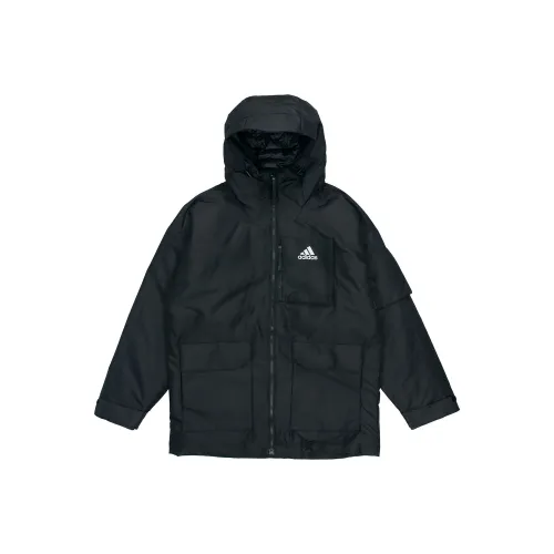 Adidas Пуховик Зимний Мужской Черный