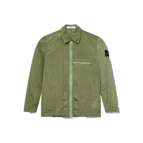 Stone Island STONE ISLAND SS23 Nylon Meta Шалфейный Зеленый Мужские Куртки