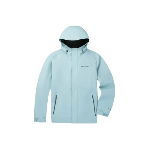 Columbia CAM HEIGHTS 2 Поход Водонепроницаемый и Ветрозащитный для Сохранения тепла Ветровка Унисекс Ледниково-голубой
