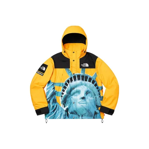 Supreme Водонепроницаемый Ветрозащитный Защита от ультрафиолета Тепловая ветровка унисекс Желтый