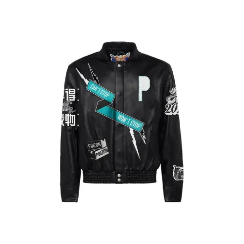 Jeff Hamilton x DEWU LIANMINGKUAN SS24 Куртки и Пальто Унисекс Черный