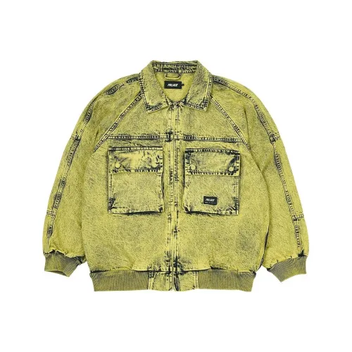 PALACE Summer 2023 Collection Желтая унисекс джинсовая куртка