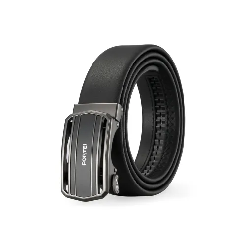 FORTEI Ремни из коровьей кожи Мужские Хром Цвет 3,5 см