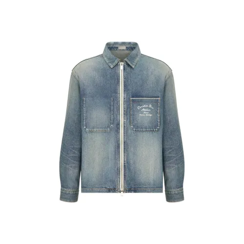 DIOR SS23 Denim Jacket Men's Blue