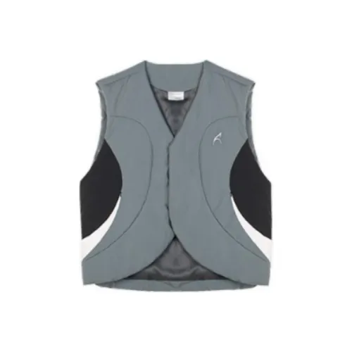 0 CROWORLD Серый Унисекс Жилеты