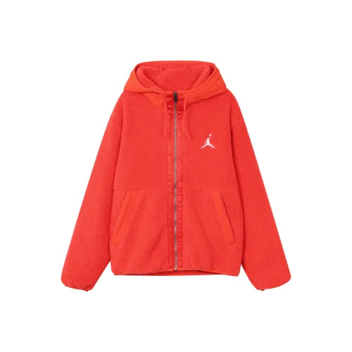 JORDAN Red Men's Jackets Джордан Красный Мужские Куртки