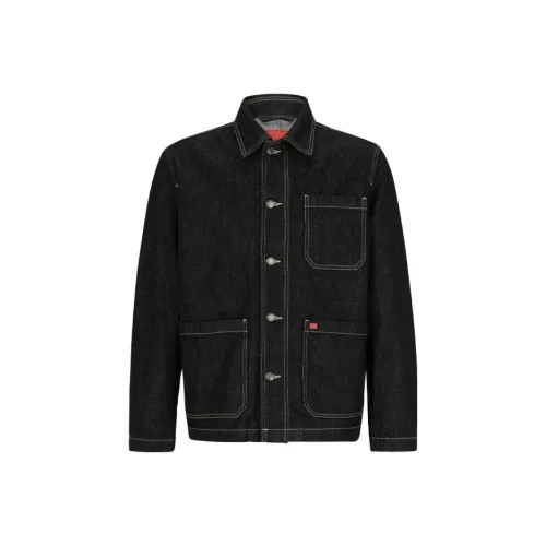 Hugo Boss Черные Мужские Джинсовые Куртки