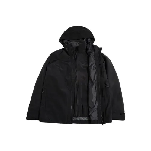 Jack Wolfskin Поход Водонепроницаемый Ветрозащитный и Дышащий 3 в 1 Ветровка Унисекс