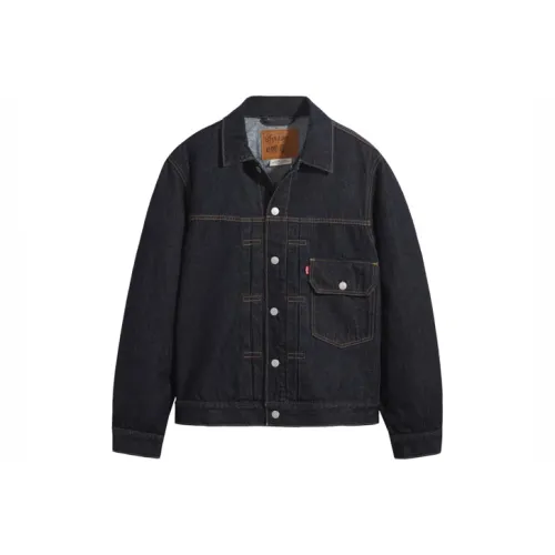 Levis Blue Men's Denim Jackets Левис Синий Мужские Джинсовые Куртки