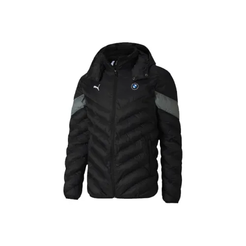 PUMA Bmw Mms Черный Мужской Пуховик