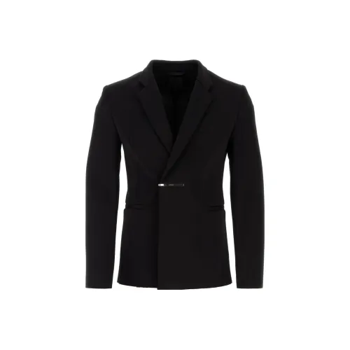 GIVENCHY Бизнес костюм пальто мужской черный