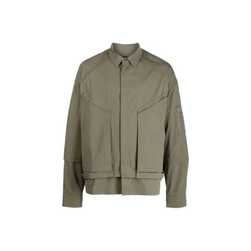 JUUN.J Куртки и пальто Мужской Хаки