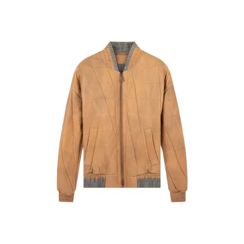 Zzegna SS23 Куртки и Пальто Мужской Верблюжий