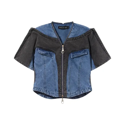 BLIND402 Синий Унисекс Куртки