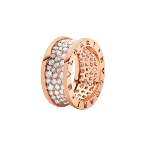 BVLGARI B.Zero1 Series Кольца Розово-золотой Женские