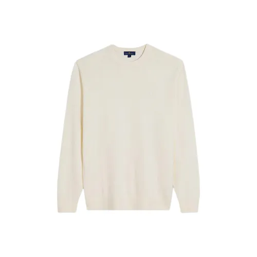 BROOKS BROTHERS Экрю Мужской Трикотаж