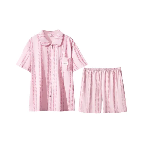 Городская красота Pajama Комплект Мода Полосы Классический и Универсальный Женский Комплект из 2 предметов