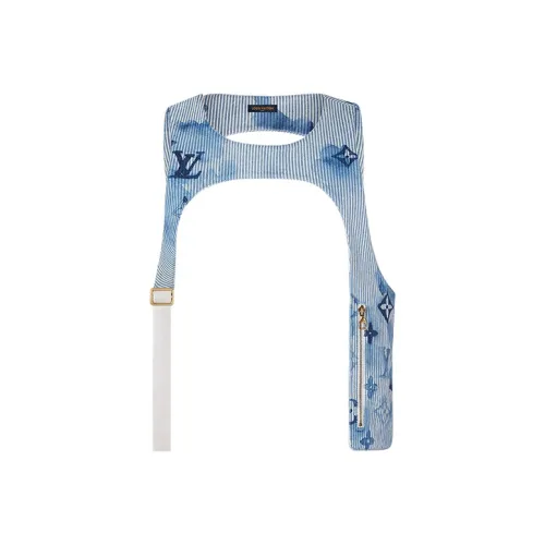 LOUIS VUITTON Новые ежеквартальные продукты LV Синий Мужской жилеты