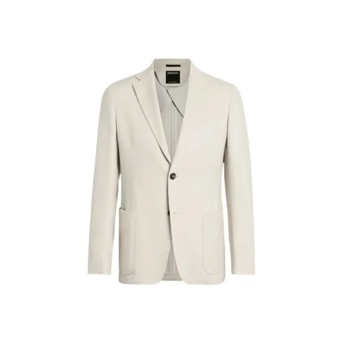 Ermenegildo Zegna Белый Мужской Деловой костюм