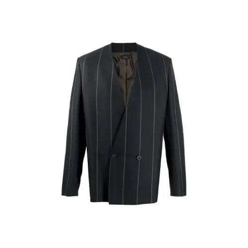 Ermenegildo Zegna Черные Мужские Деловые Костюмы