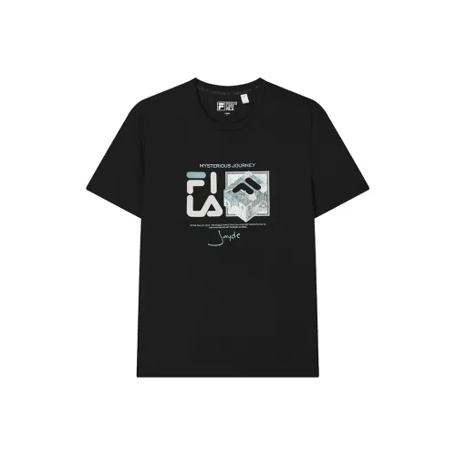 FILA Глубокий Черный Мужские Футболки