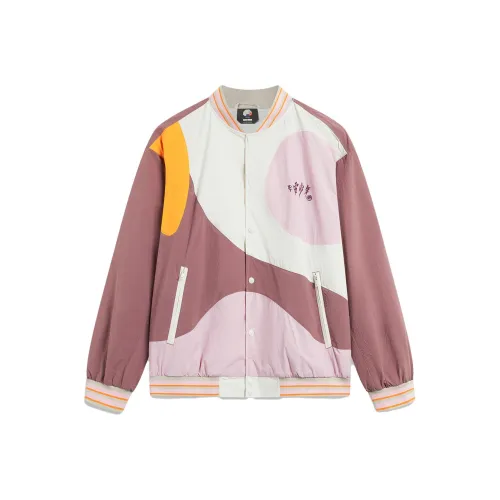 LINING Badfive Куртка Мужская Лунный свет Серый Фиолетовый Сливовый Цветок Розовый