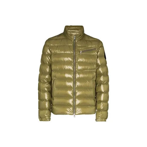 Moncler Пуховик Мужской Зеленый