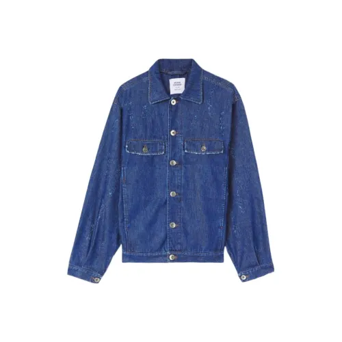 Opening Ceremony Blue Men's Denim Jackets Opening Ceremony Синий Мужской Джинсовые Куртки