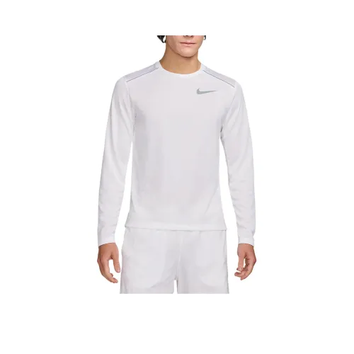 Nike Dri Fit MILER T Shirt Мужской Белый