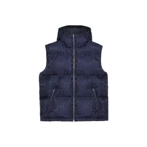 GUCCI FW22 Жилет Мужской Темно-синий