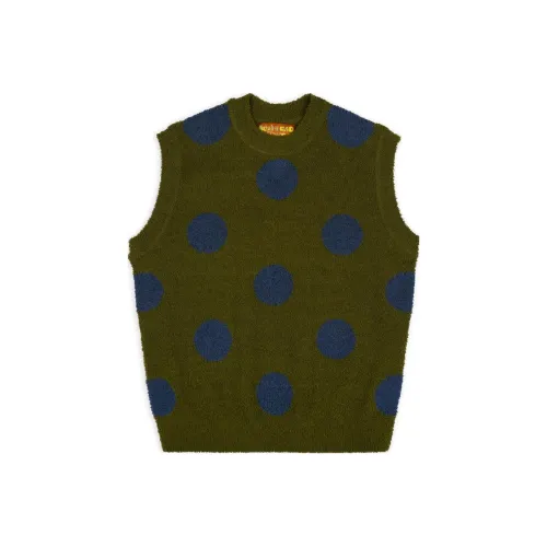 Brain Dead Оливковые Унисекс Жилеты