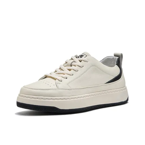 SENJIALUO Влагоотводящий визуально увеличивающий рост устойчивый к истиранию низ низкий топ кроссовки для скейтбординга мужской белый