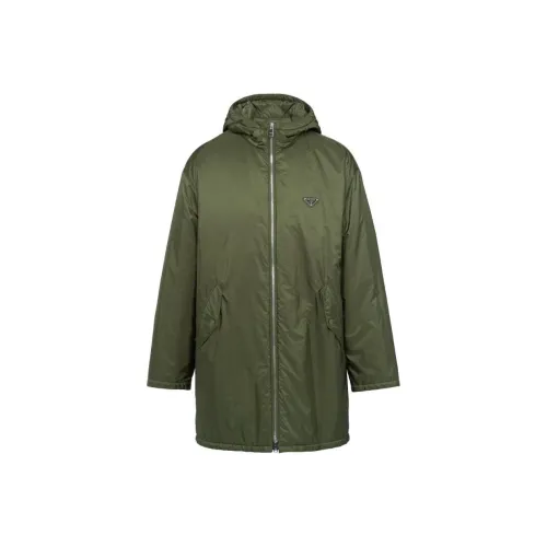 PRADA Зеленые Мужские Куртки