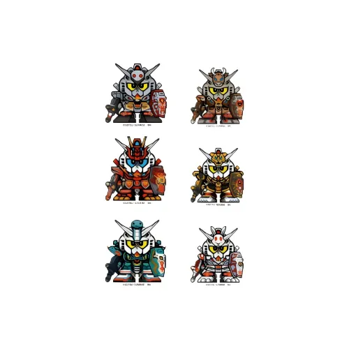 BANDAI Chinese Zodiac Gundam Акриловый Ночной свет Брелок F AWARD Подвески на тему аниме