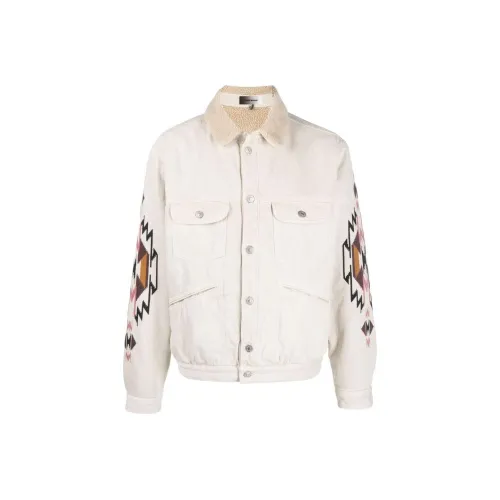 ISABEL MARANT Белый Мужской Джинсовые куртки