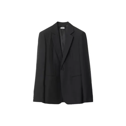 Burberry Бизнес-костюм Пальто Мужской Черный