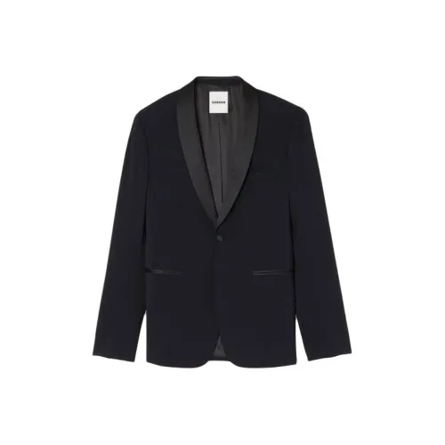 Sandro Бизнес-костюм мужской черный