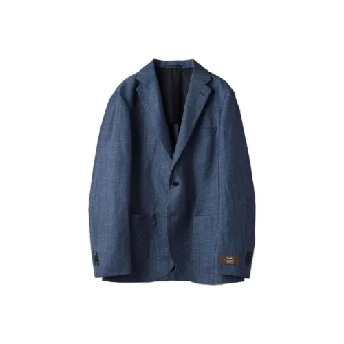 UNITED ARROWS Королевский синий Мужской Деловые костюмы