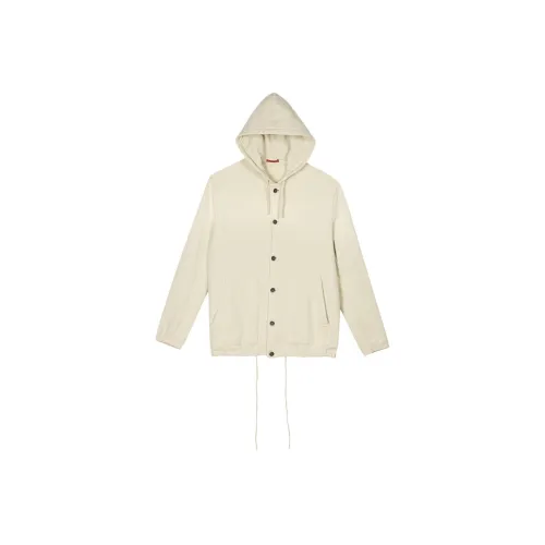 Barena SS24 Куртки Пальто Мужской Айвори