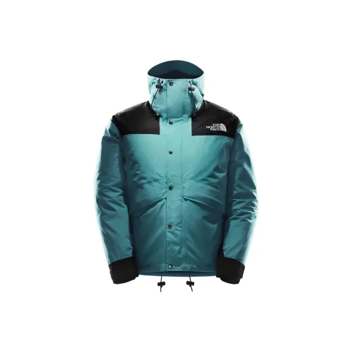 The North Face 1986 Series Поход Водонепроницаемый Ветрозащитный And Дышащий Ветровка Мужской Зеленый