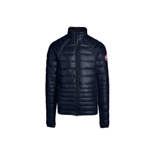 Canada Goose HyBridge Series Зимний пуховик мужской темно-синий