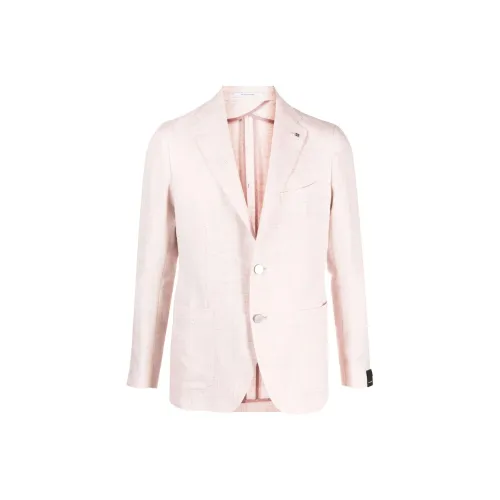 Tagliatore Бизнес-костюм Пальто Мужской Светло-розовый