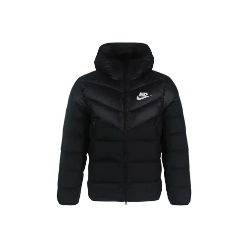 Nike Мужские Черные Пуховики