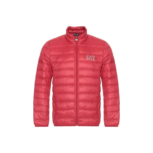 EMPORIO ARMANI Красный Мужской Пуховик