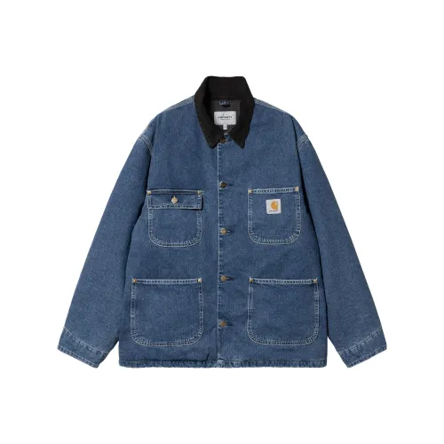 Carhartt WIP FW23 Tannin Series Stone Wash Blue Men's Denim Jackets