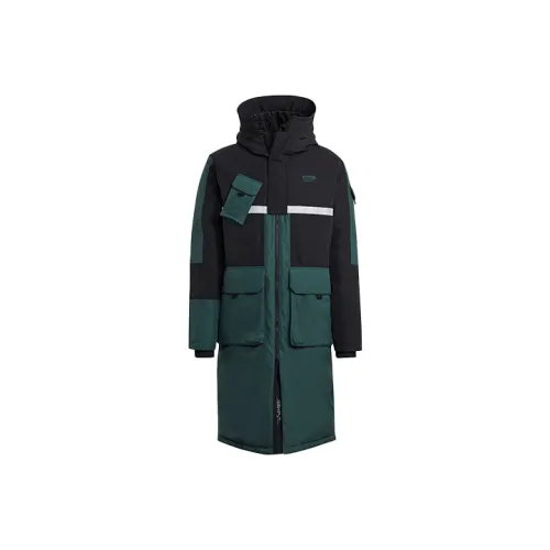 Adidas Originals Official Authentic Clover Пуховик Мужской Зеленый