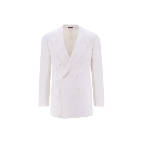 Loro Piana Бизнес-костюм Пальто Мужской Белый