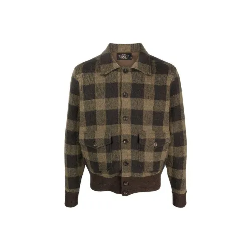 Double RL Куртки и Пальто Мужской Оливково-зеленый