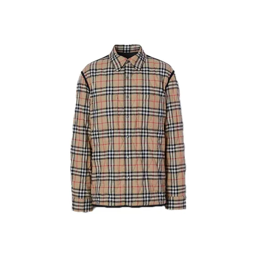 Burberry Коричневый Мужской Пуховик